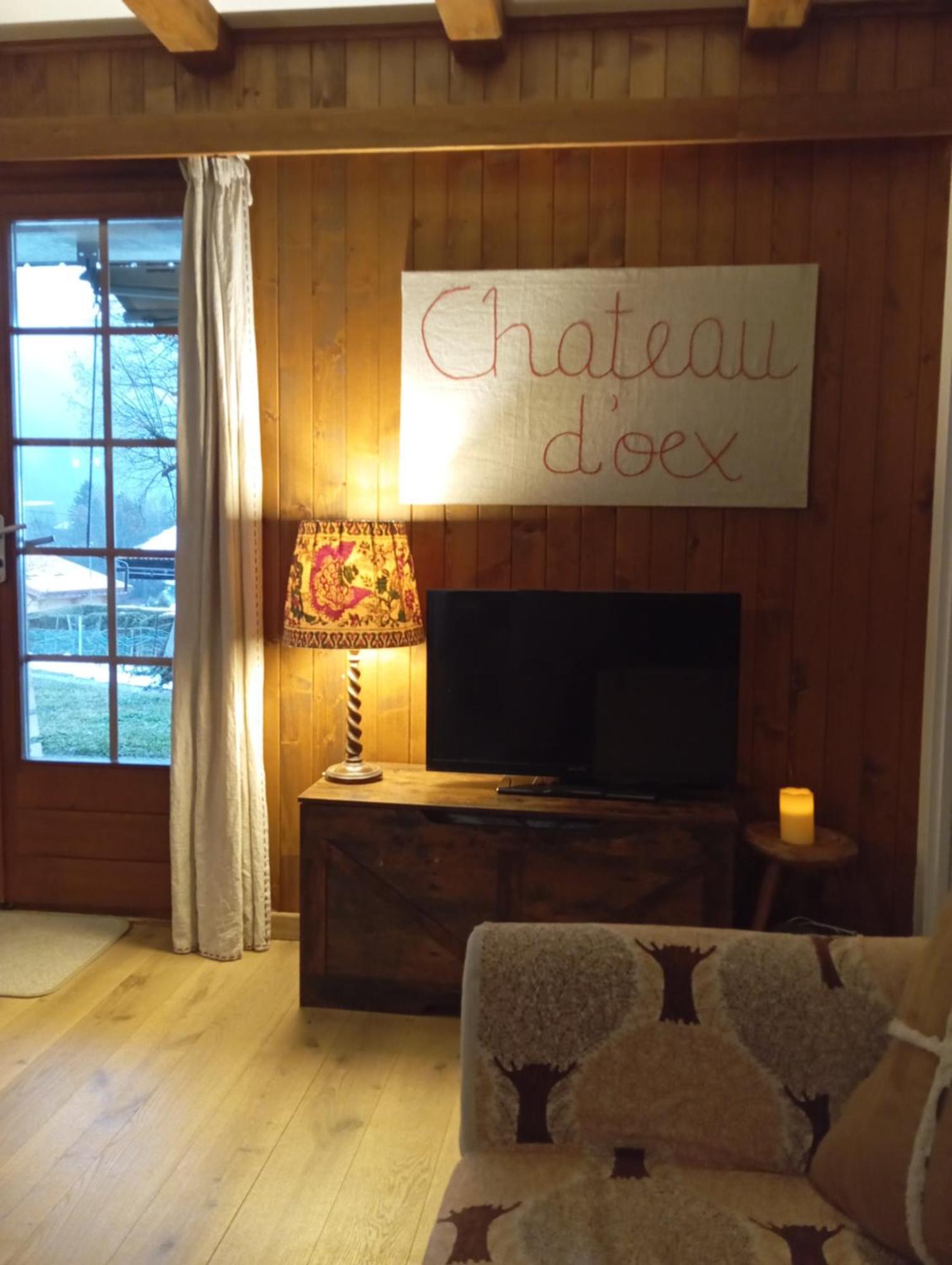 Cozy Apartment In The Heart Of The Alps Chateau-d'Oex Kültér fotó